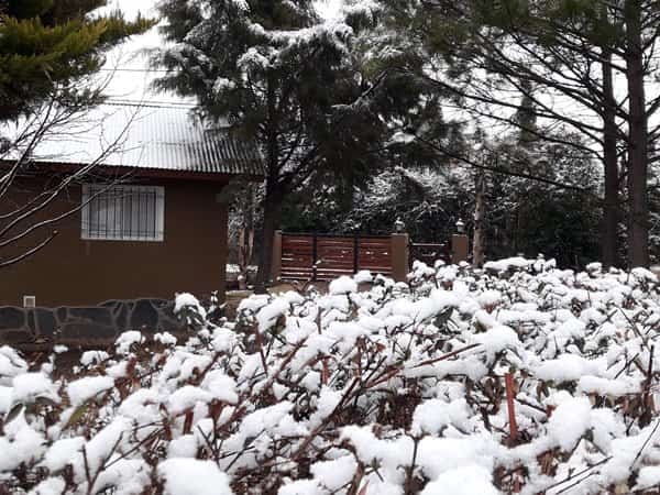 Complejo de cabañas nevado en Córdoba