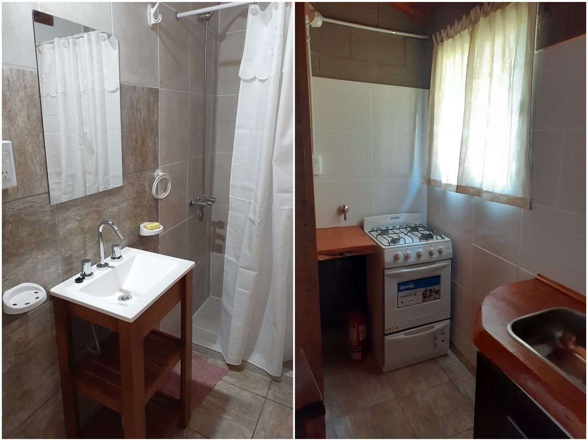 Cbaña Nro6 - Baño y Cocina